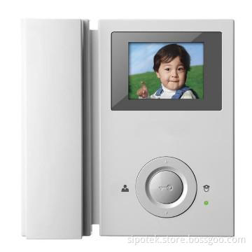 4-wired video Door Phone System with 3.5-inch TFT LCD